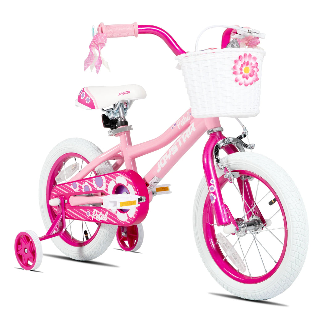 Girls Bike with Training Wheels