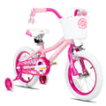 Girls Bike with Training Wheels