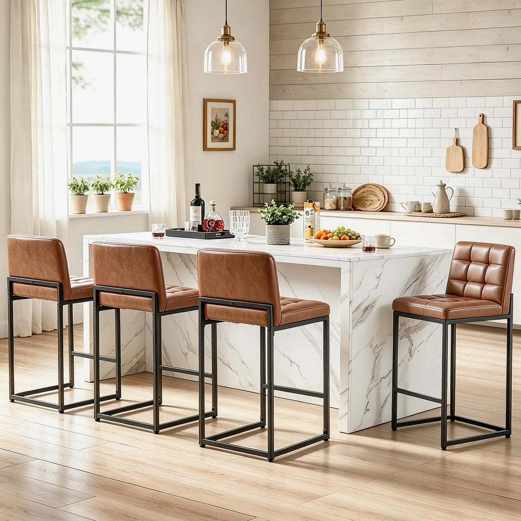 Set Of 2 Counter Height Bar Stools