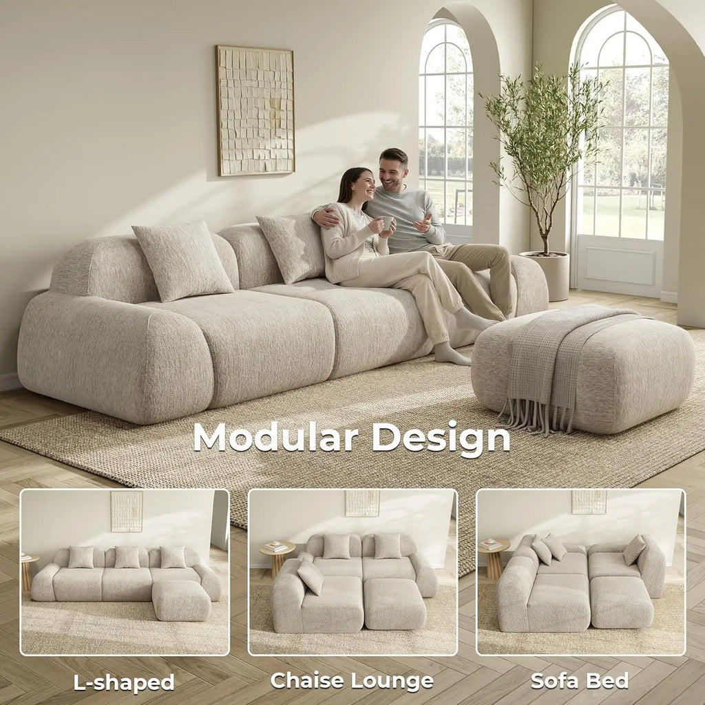 Modular Sectional Sofa Ottoman