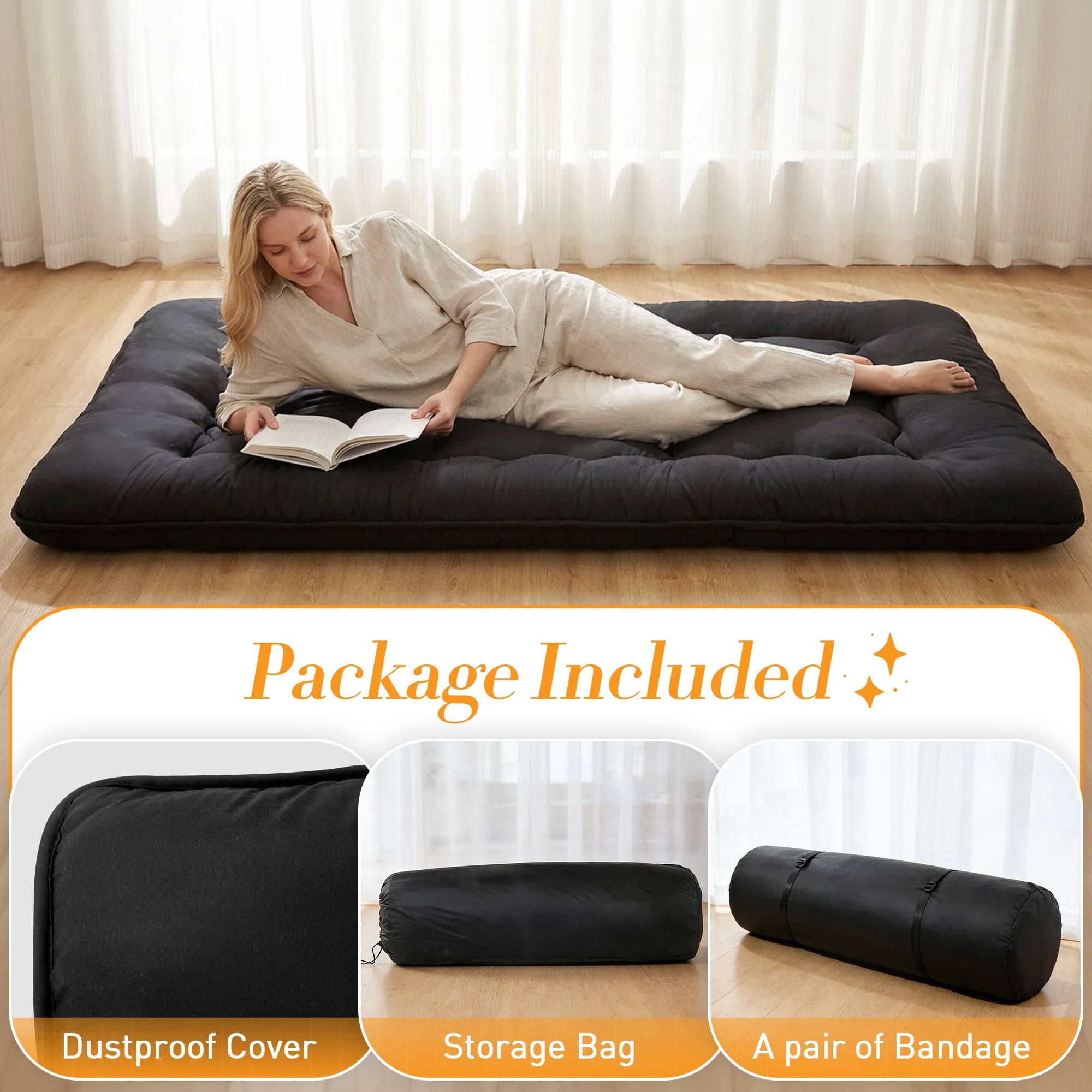 4 Inch Soft Floor Mattress