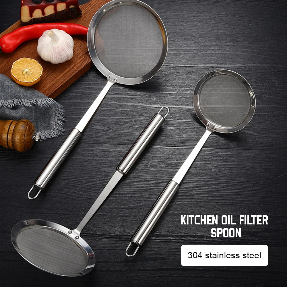 Stainless Steel Fat Skimmer/Food Strainer