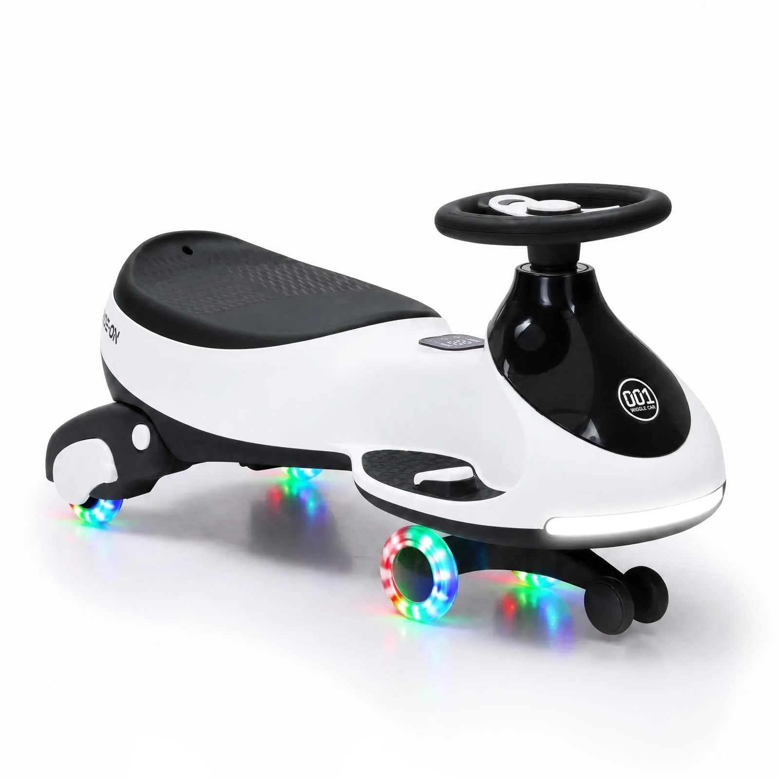 12V 2-in-1 Ride On Electric Wiggle Car