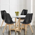 Leather Dining Chairs Set of 4