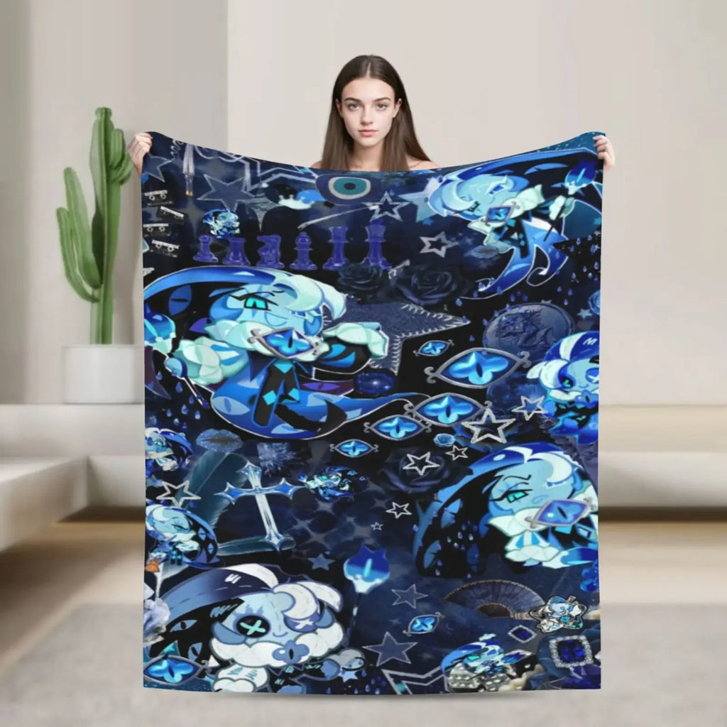 Ultra-Soft Lightweight Flannel Throw Blanket