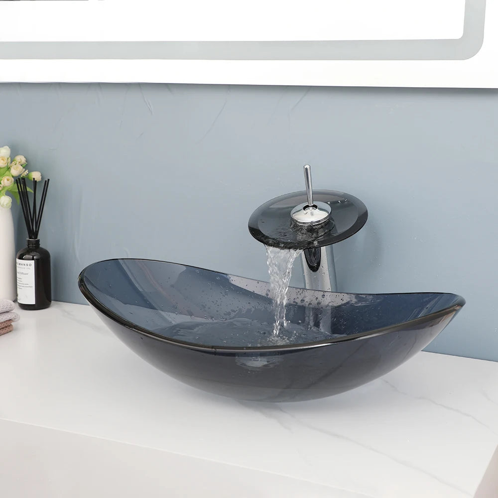 Bathroom Vessel Sink Oval