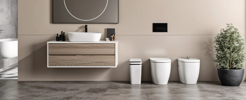2 Pack 12L Bathroom Cans Motion Sensor Slim