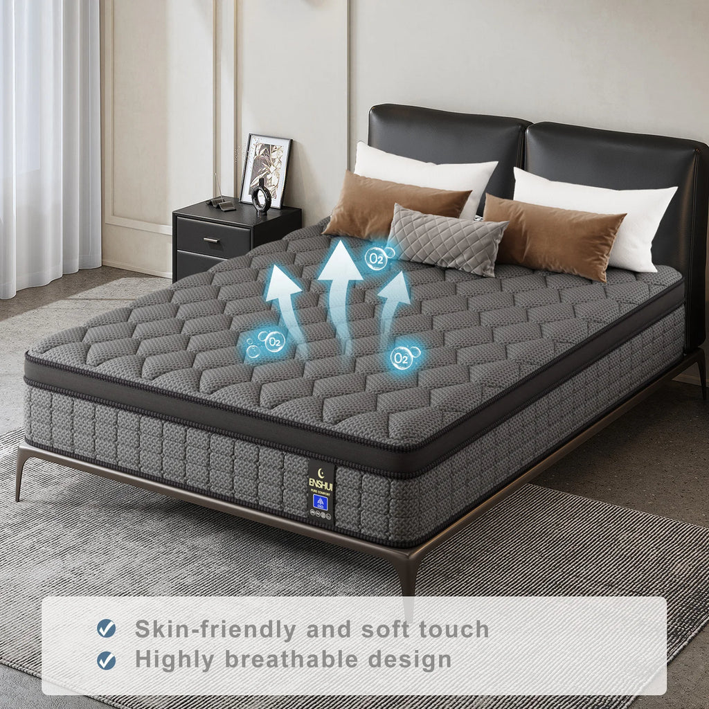 Mattress Memory Foam, Back Pain Relief, Pocket Spring