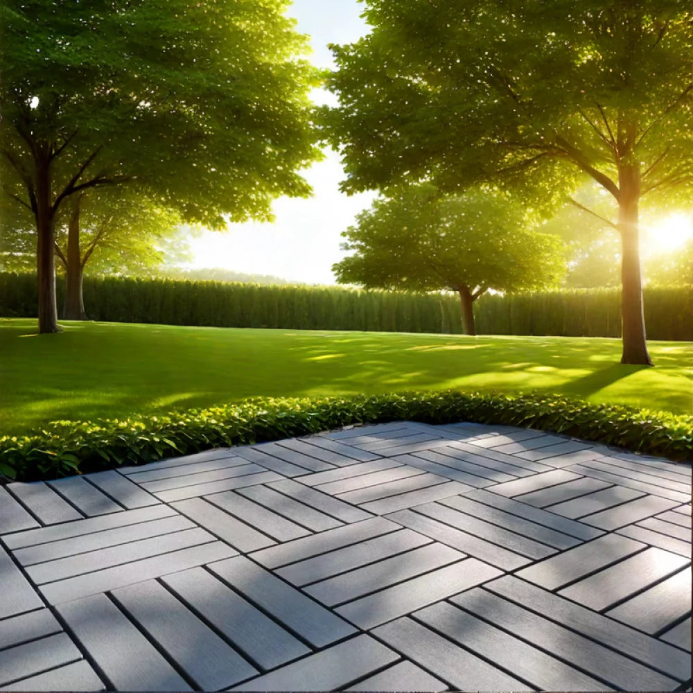 Interlocking Waterproof Decking Tiles