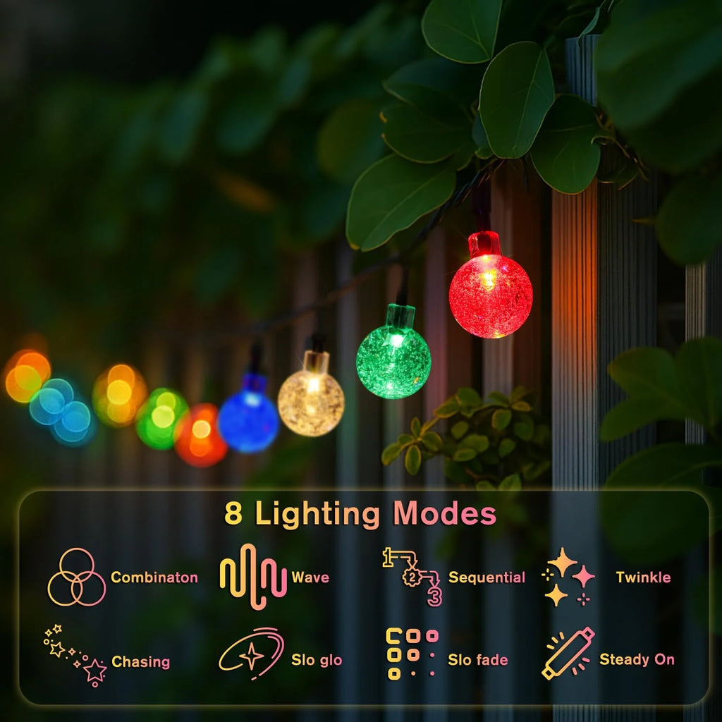 39FT. 100 LED Solar String Light