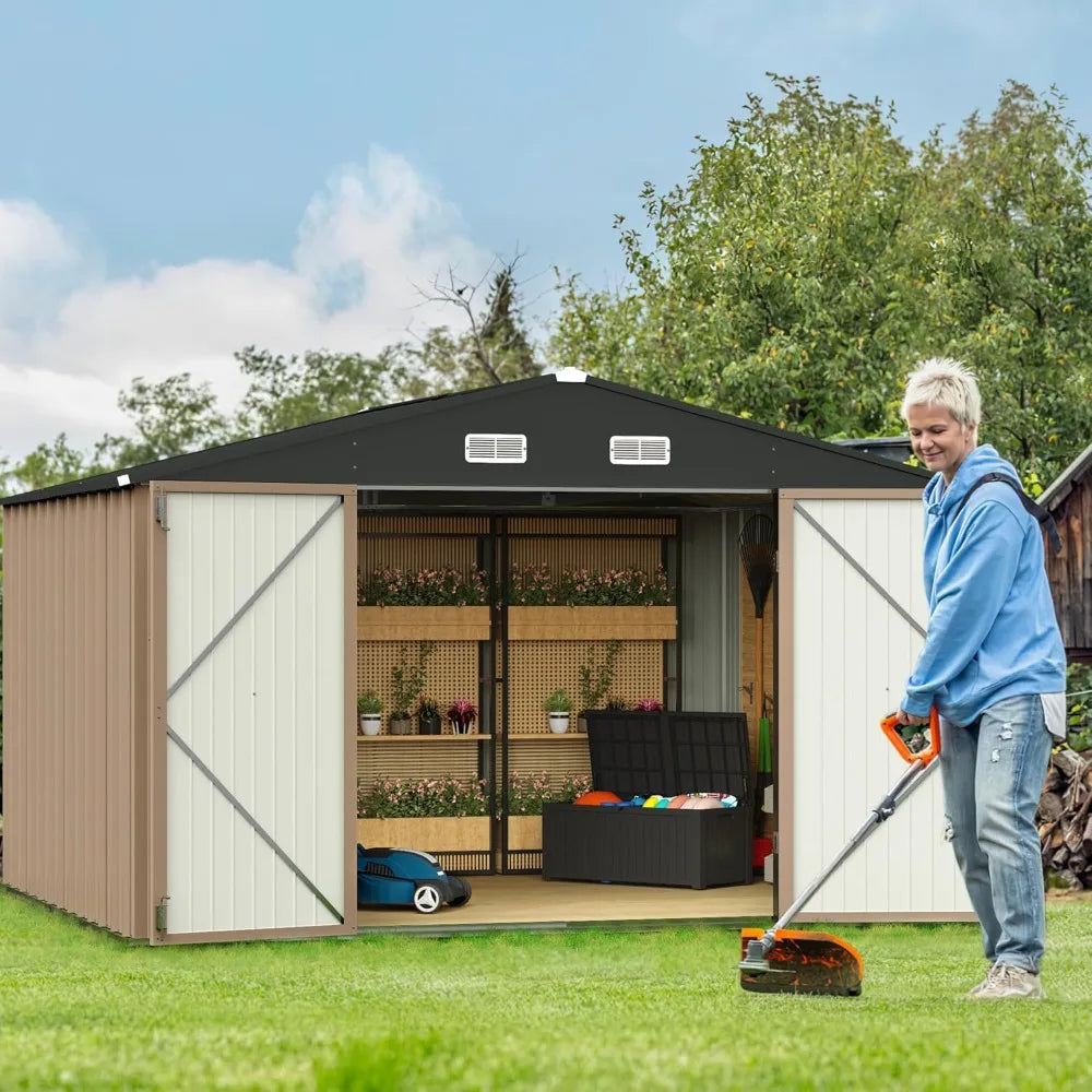 10 X 8 FT Shed Outdoor Storage