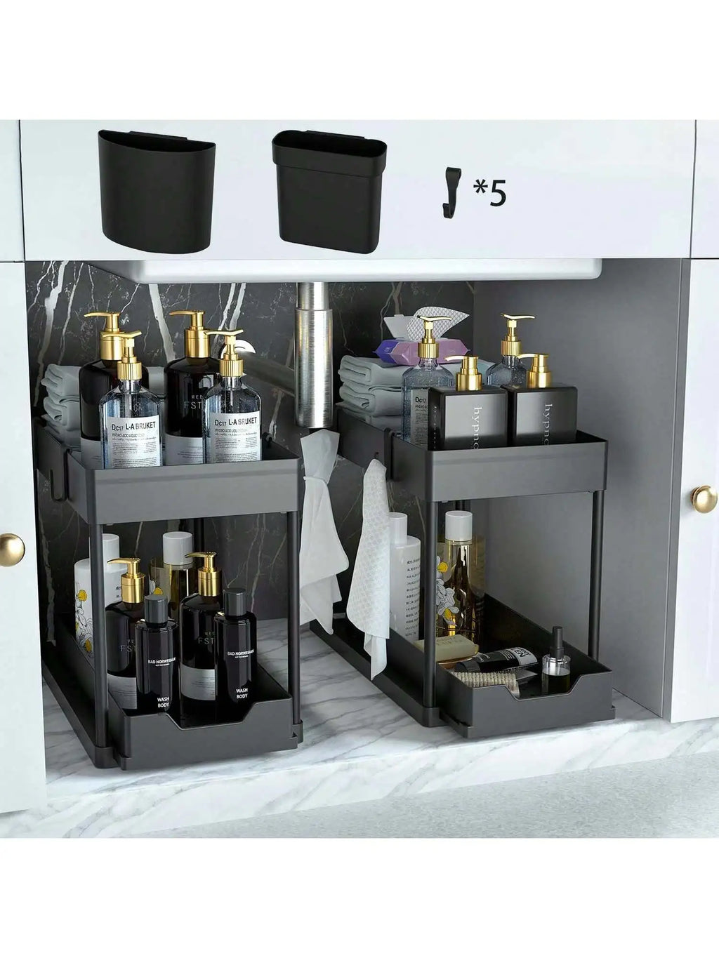 1/2PCS Under Sink Organizers And Storage