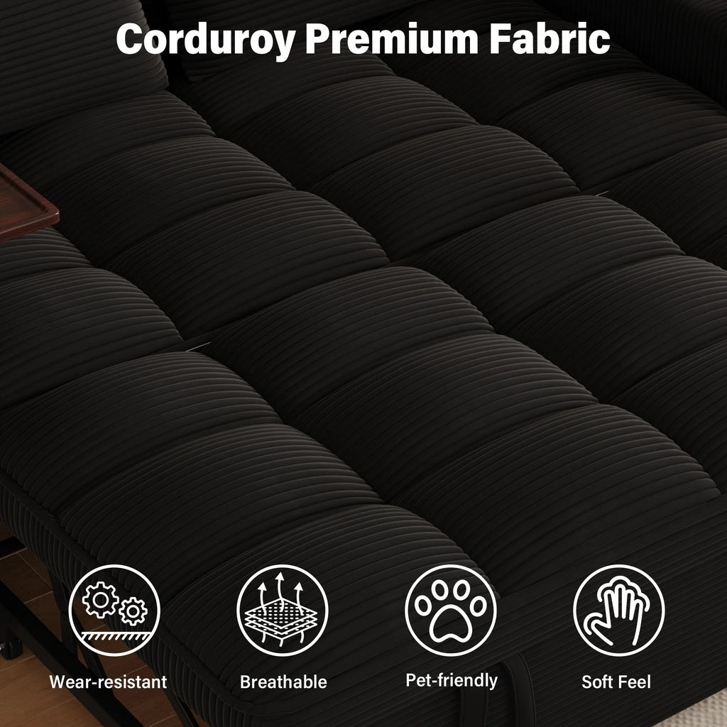 3-in-1 Folding Convertible Sofa Bed