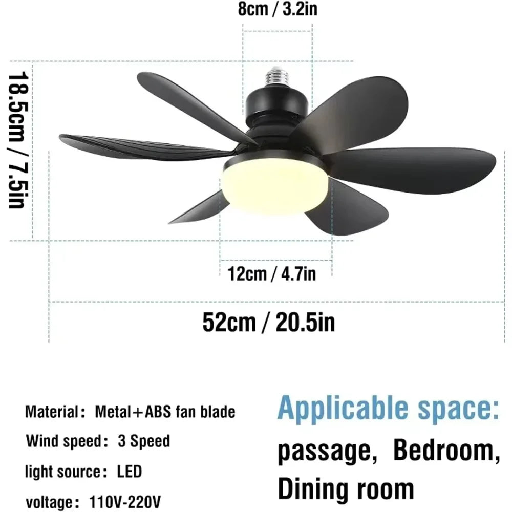 Ceiling Fan with Remote Control