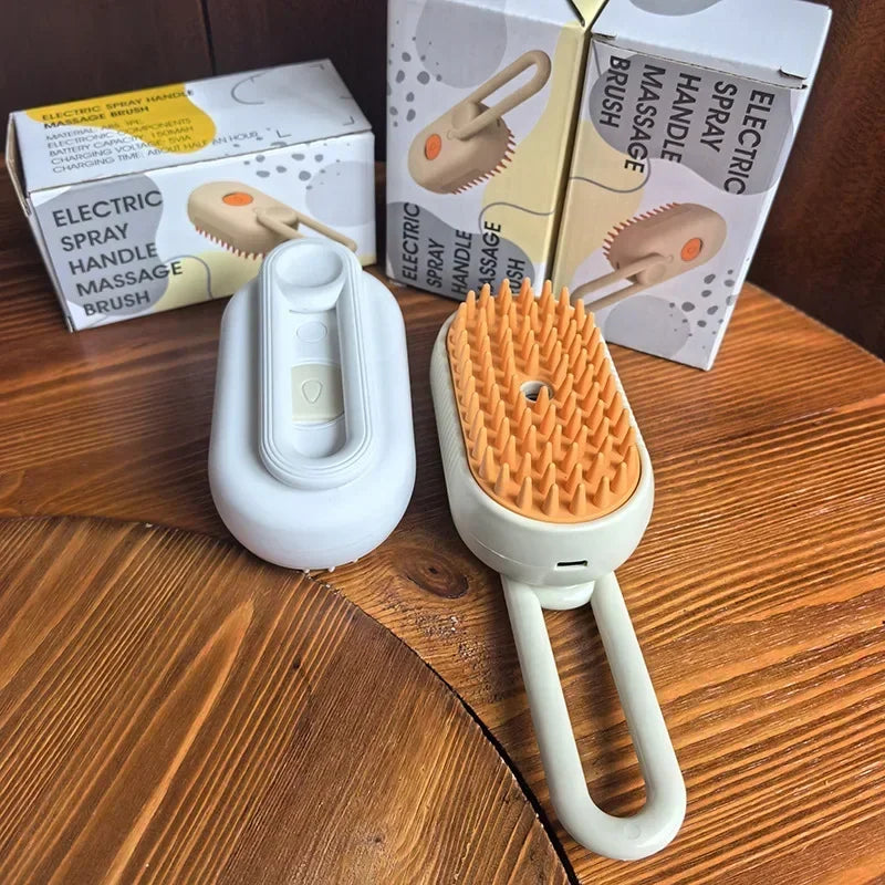 Cat Dog Electric Spray Massage Soothing Comb