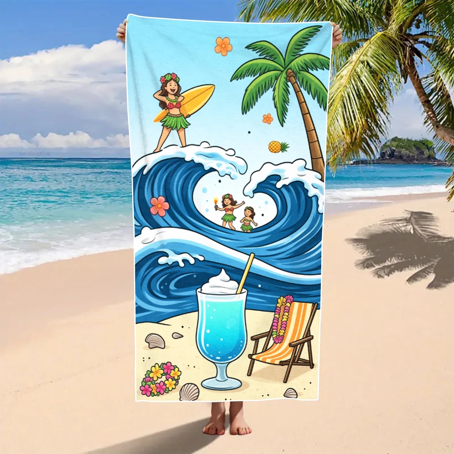 Soft Pool/Beach Quick-drying Towel,