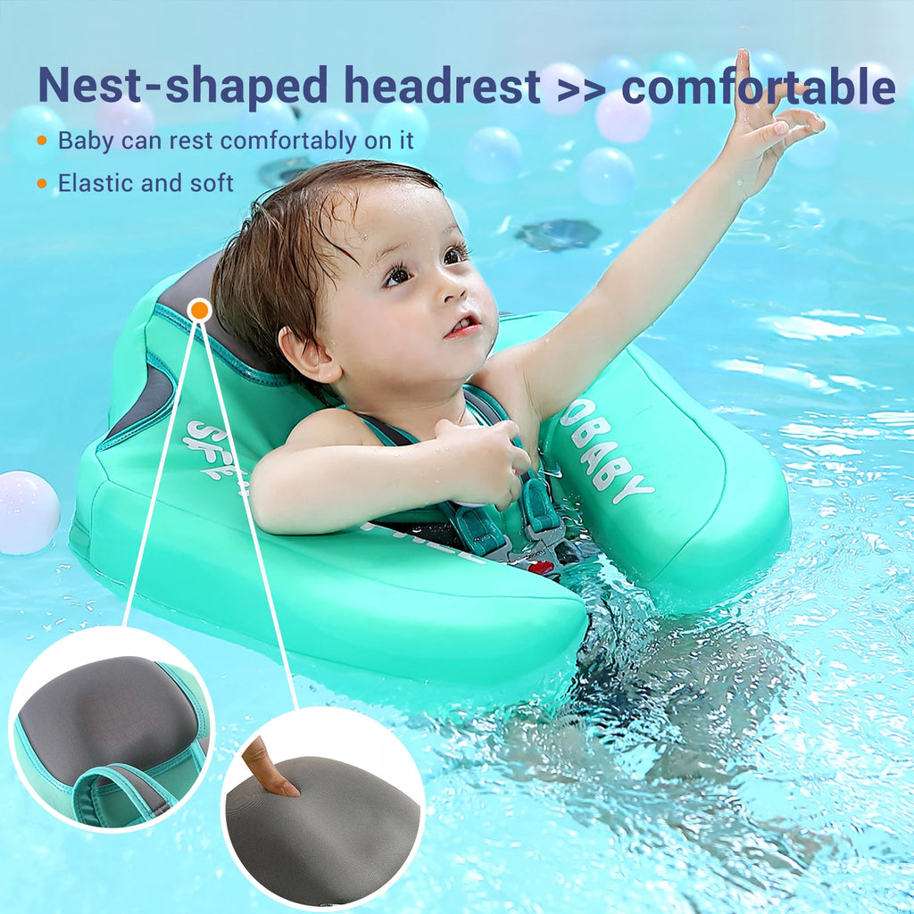 Baby Float with Sunshade Canopy