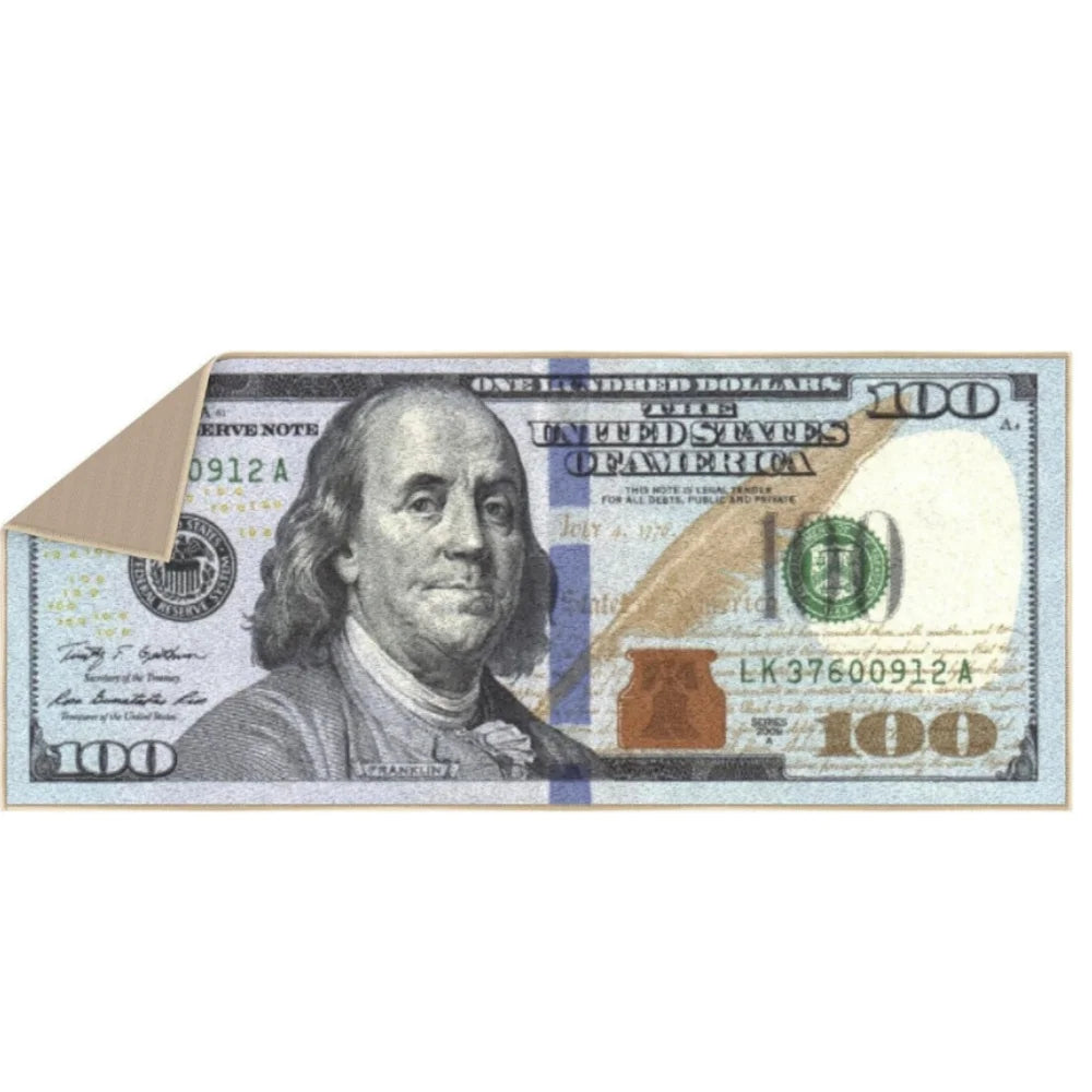 Money Rugs 100 Dollar Bill Runner