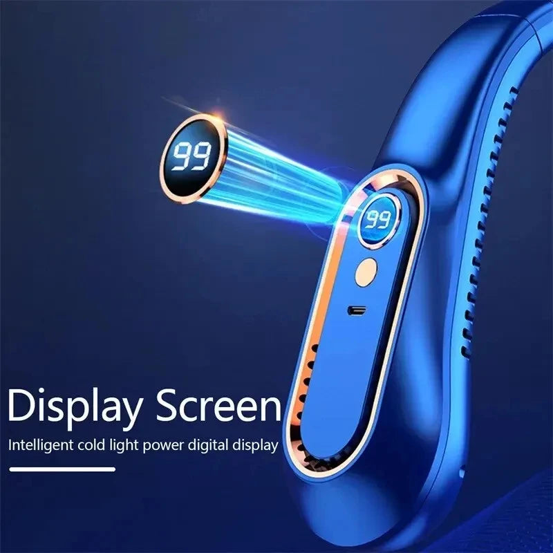USB Rechargeable Portable Neck Fan