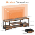 Wooden Tv Stand For Up To 75"