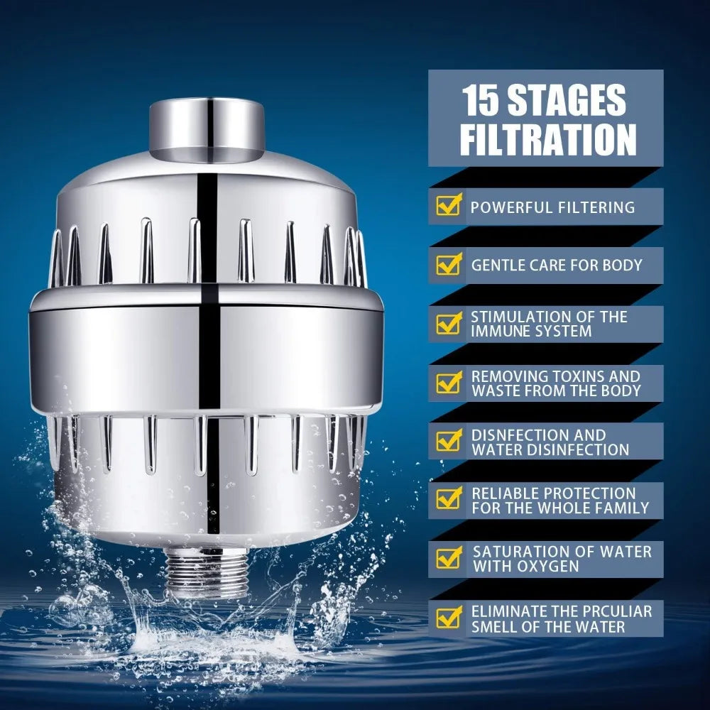 High Pressure Filtered Shower Head