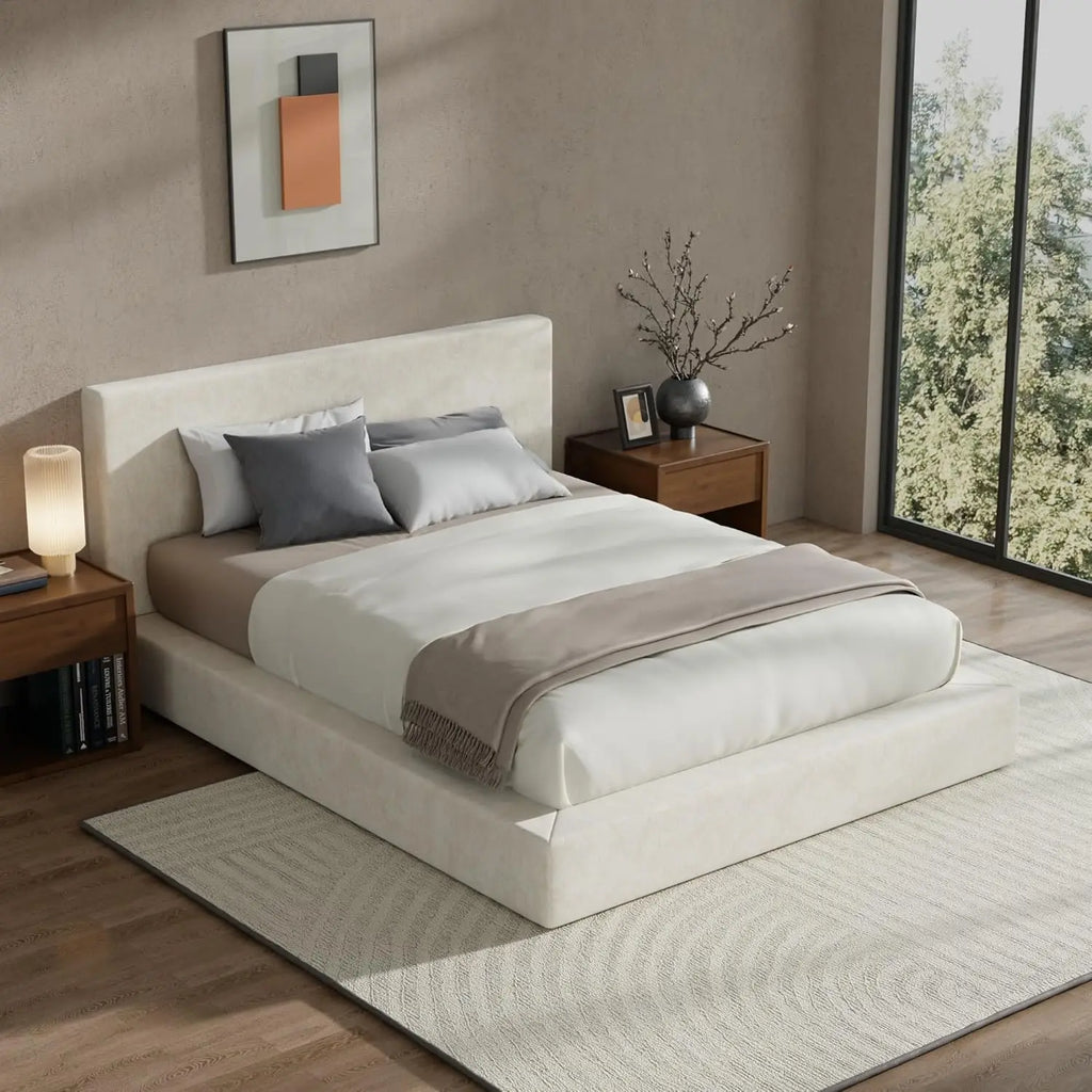 Queen Bed Frame with Headboard