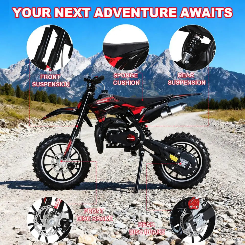 Mini Dirt Bike, 49CC 2-Stroke