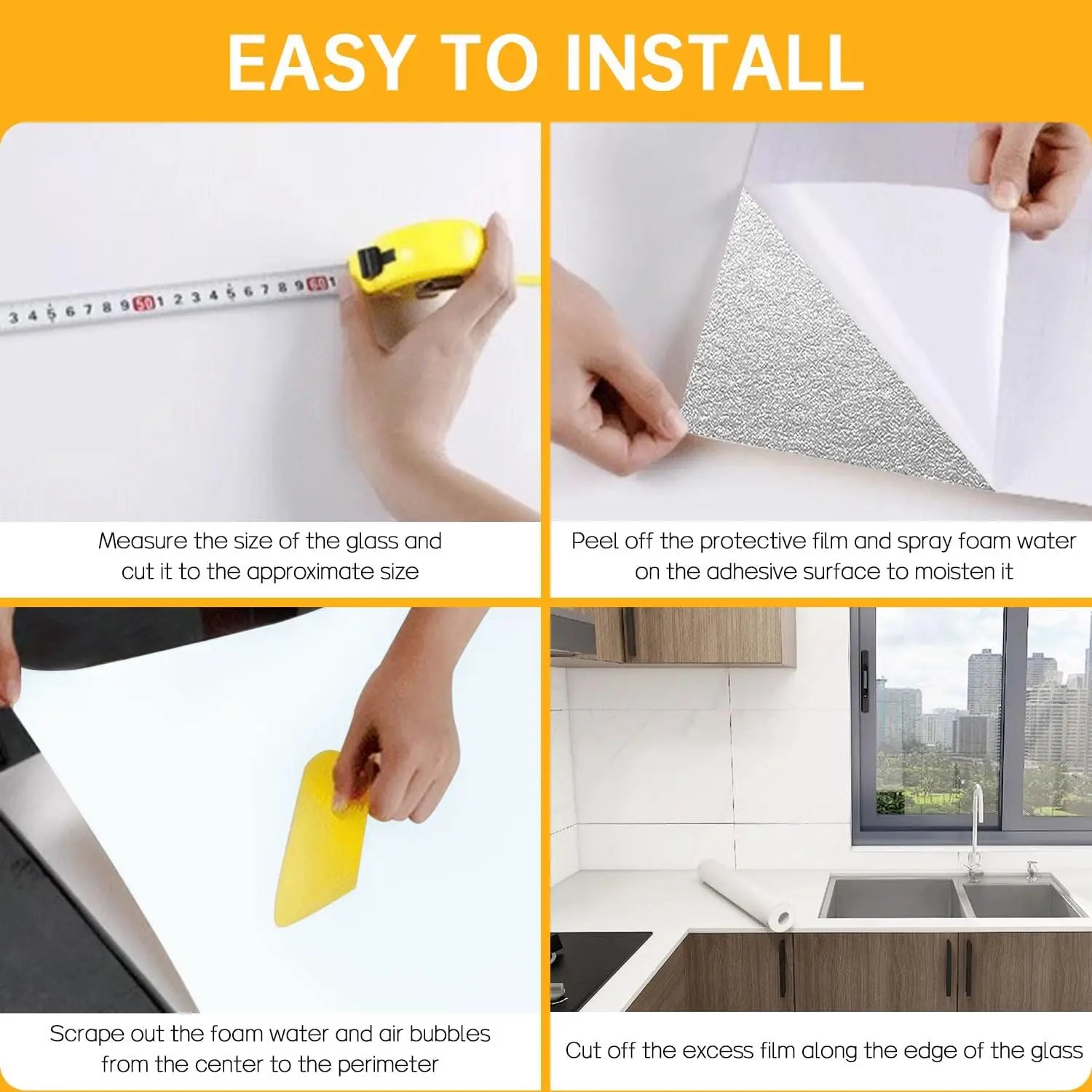 PVC Self-Adhesive Waterproof/Oil-Proof Liner