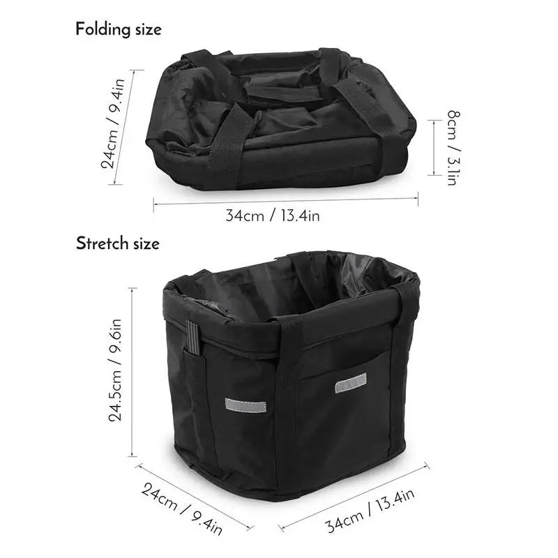 Removable Bicycle Front Handlebar Basket
