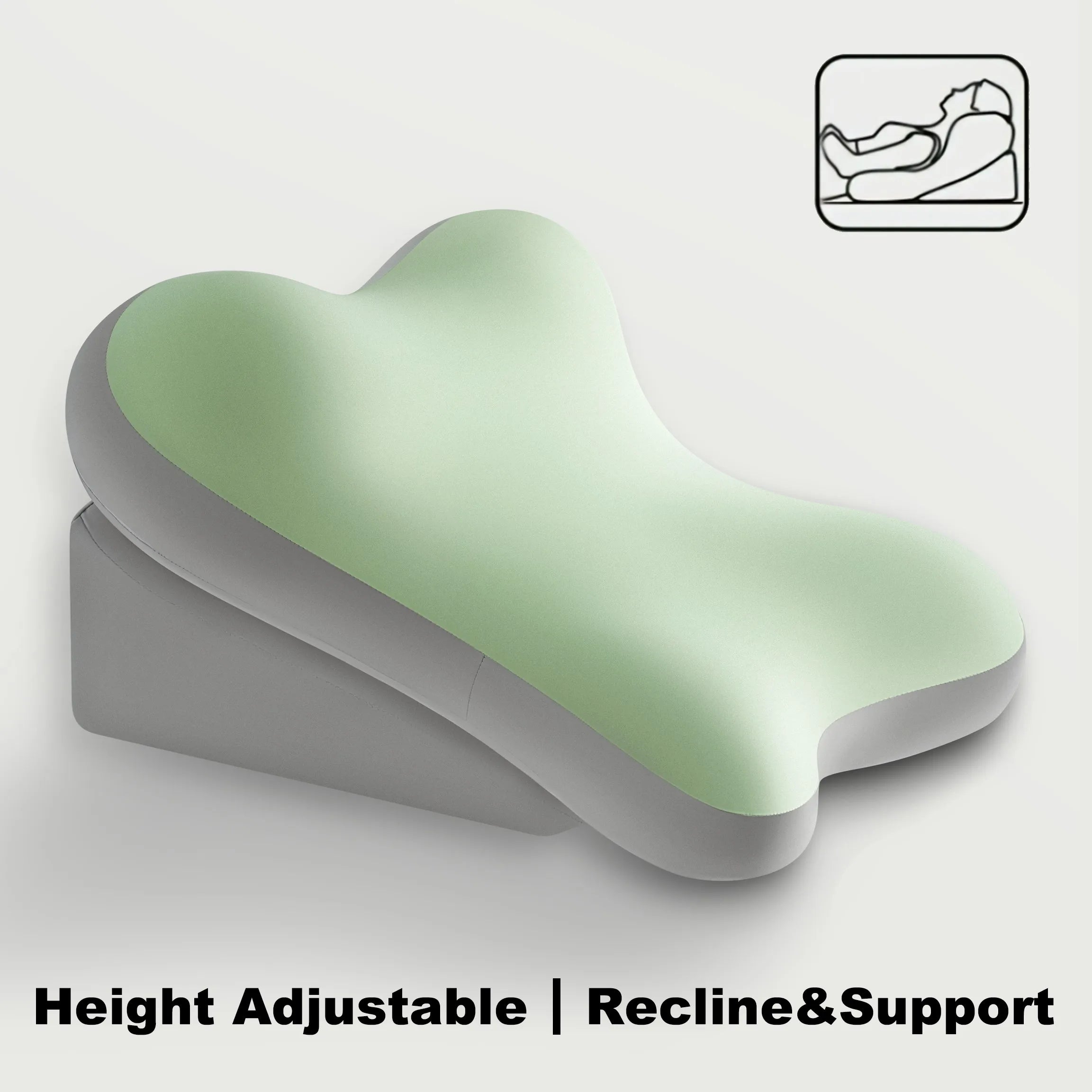 Adjustable Bed Wedge Pillow