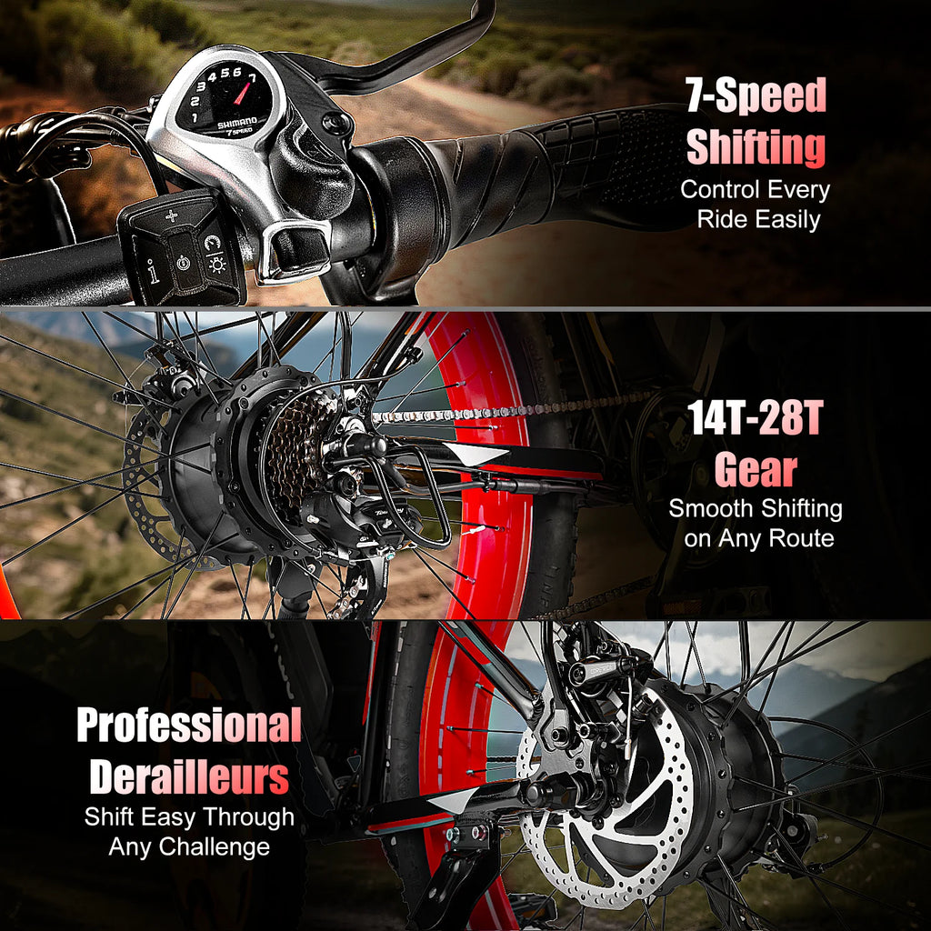 1500W Electric Fat Tire Bike