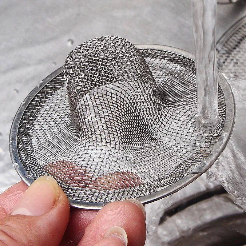 10/1x Stainless Steel Sink Filter Kitchen/Bathroom