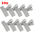 8pcs Stainless Steel Sealing Clips