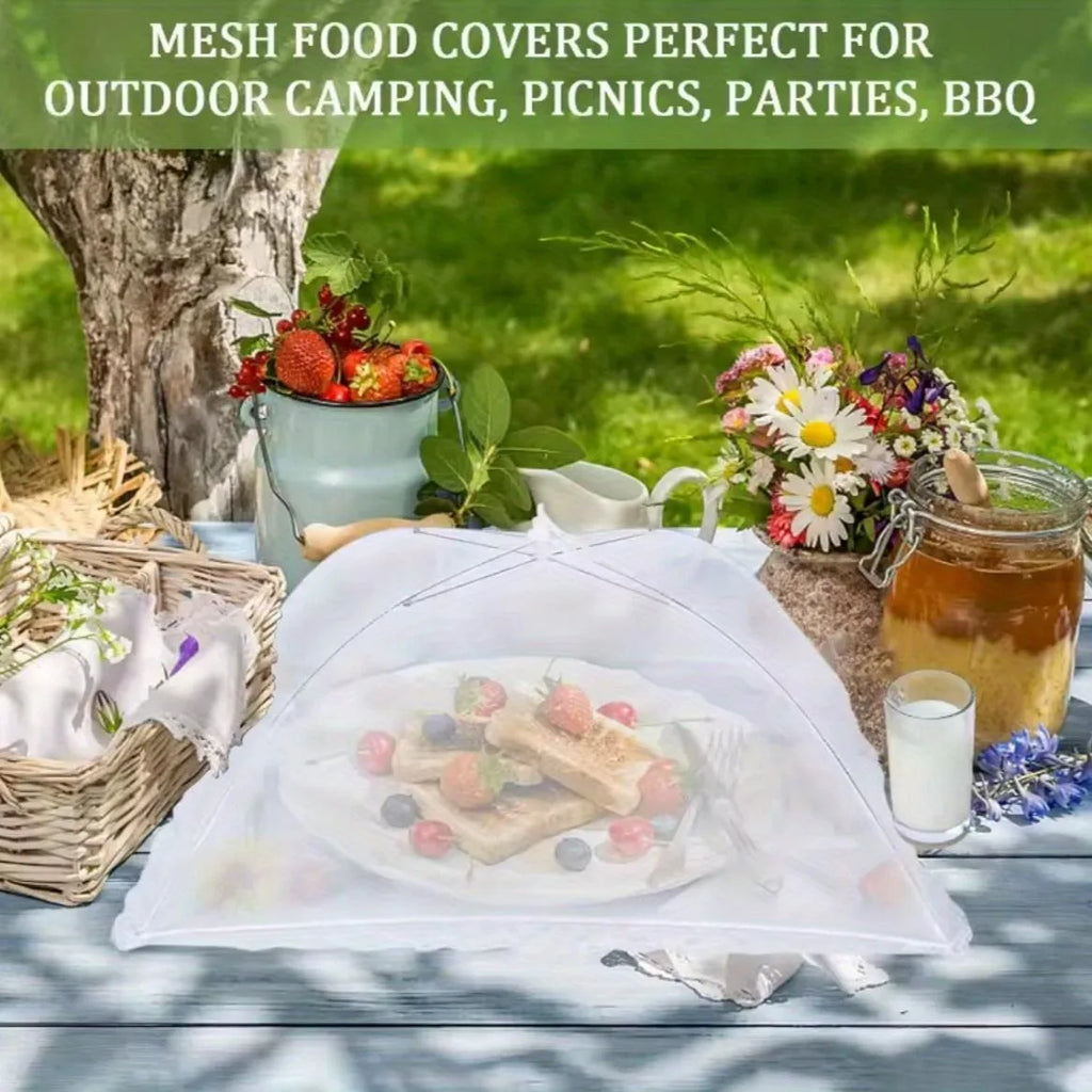 Mesh Food Cover, Reusable, Collapsible