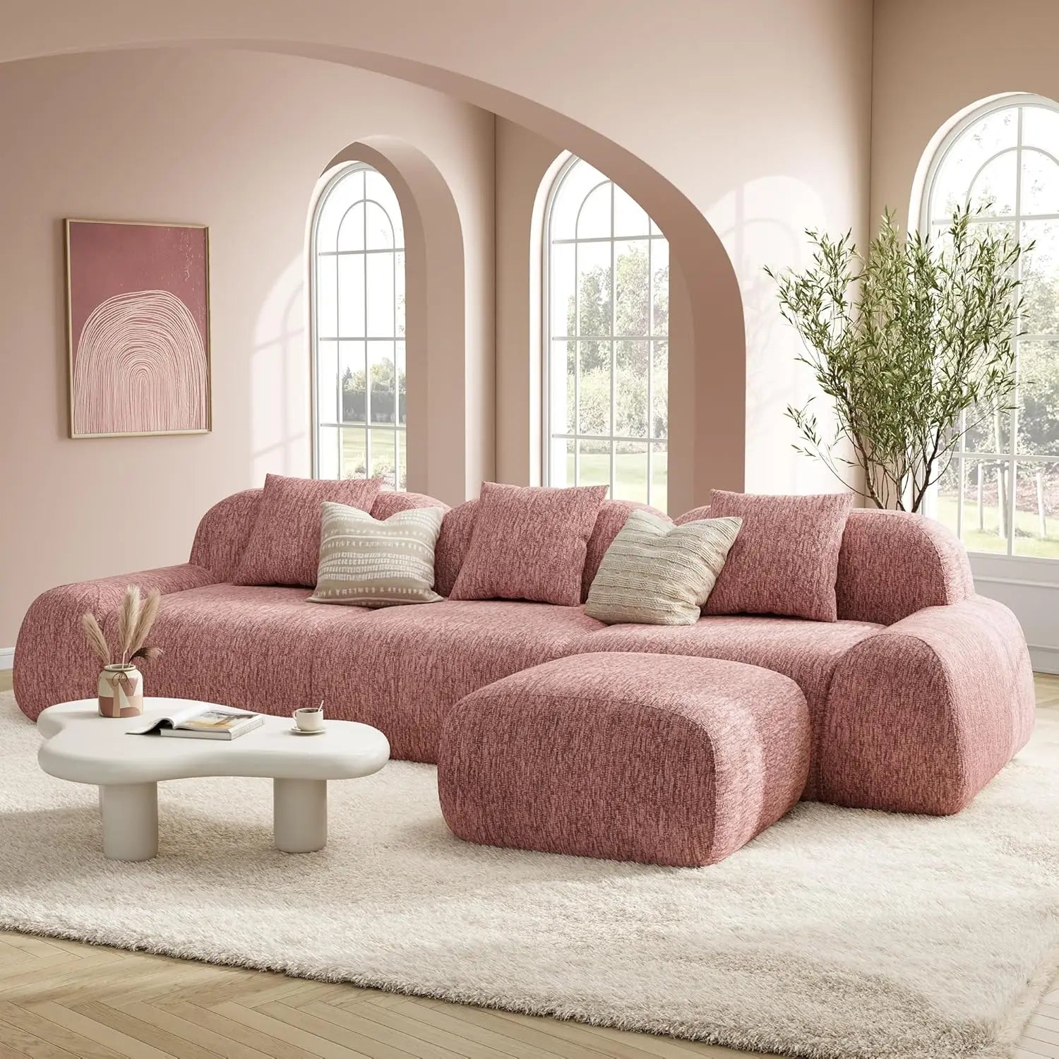 Modular Sectional Sofa Ottoman