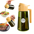 Glass Oil Dispenser 2 In 1 Spray Bottle