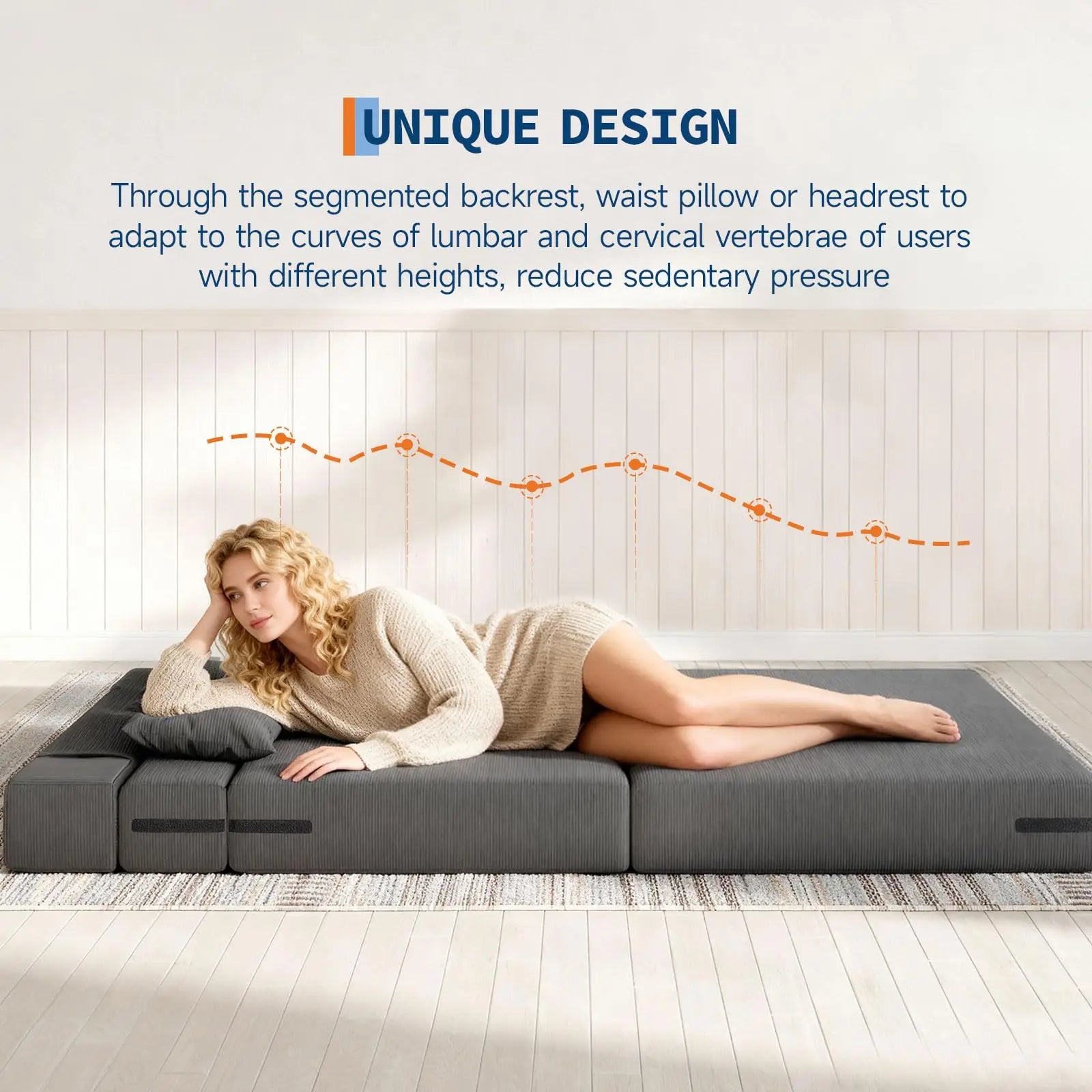 4-in-1 Folding Sofa Bed
