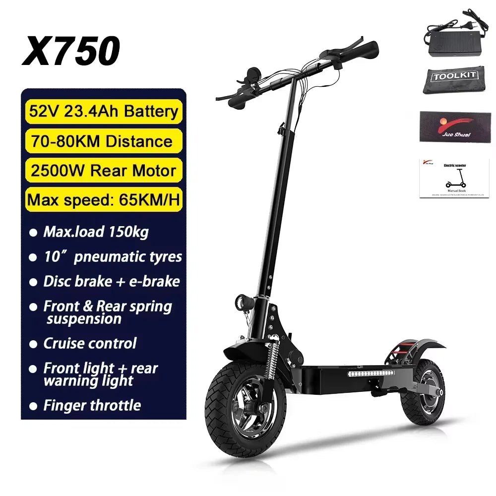 Electric kick scooter, fat tire, Waterproof