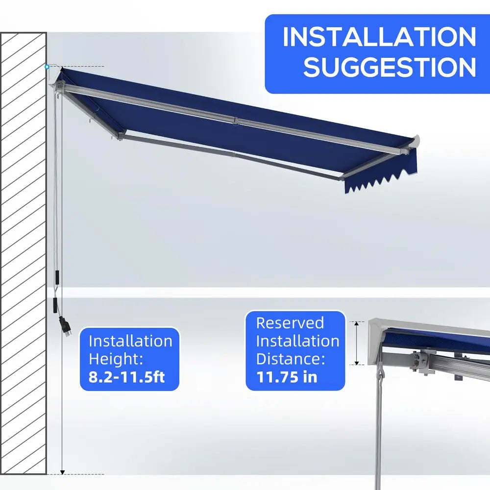 13 x 10 Electric Awning