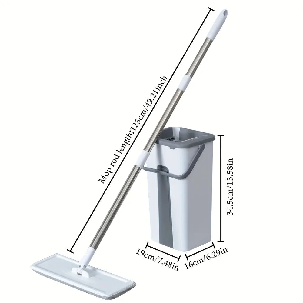 Spin Mop And Bucket Set