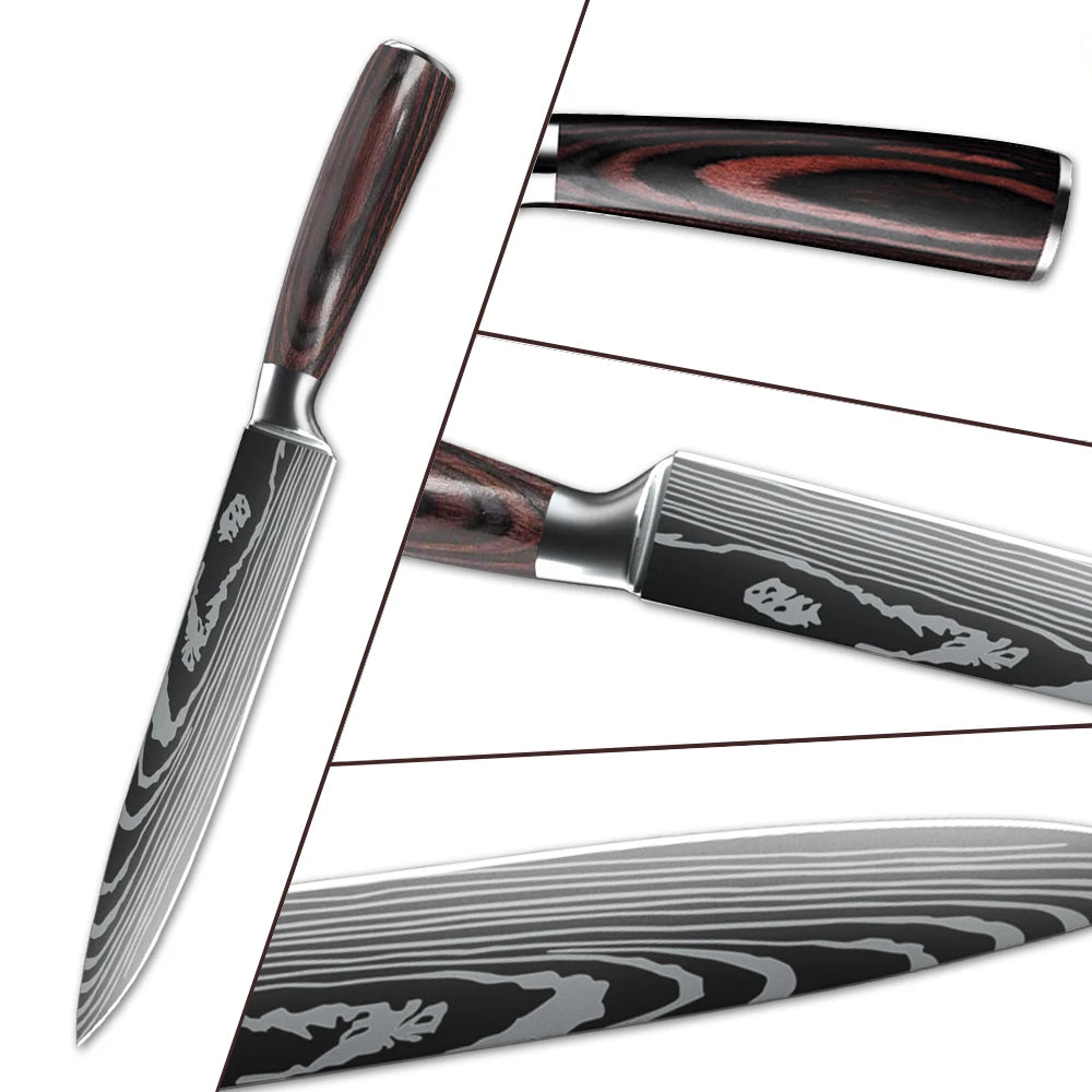 German Stainless Steel 8 Inch Slicing Knife