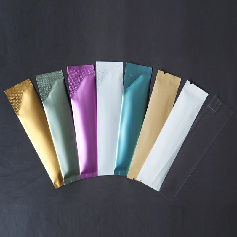 50PCS Disposable Heat Sealing Aluminum Foil Bags