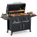 63' Charcoal BBQ Grill & Smoker