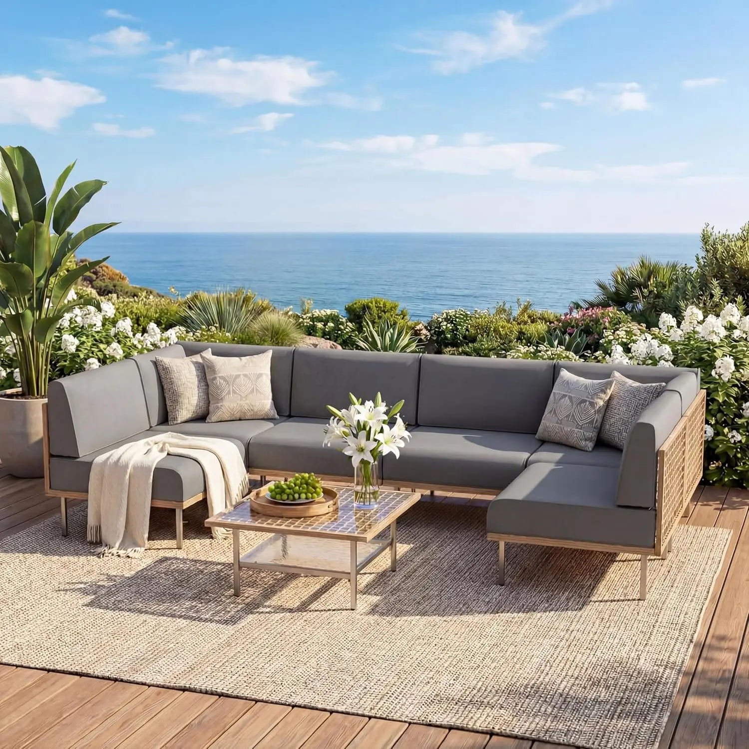 7-Piece Outdoor Patio Furniture Set