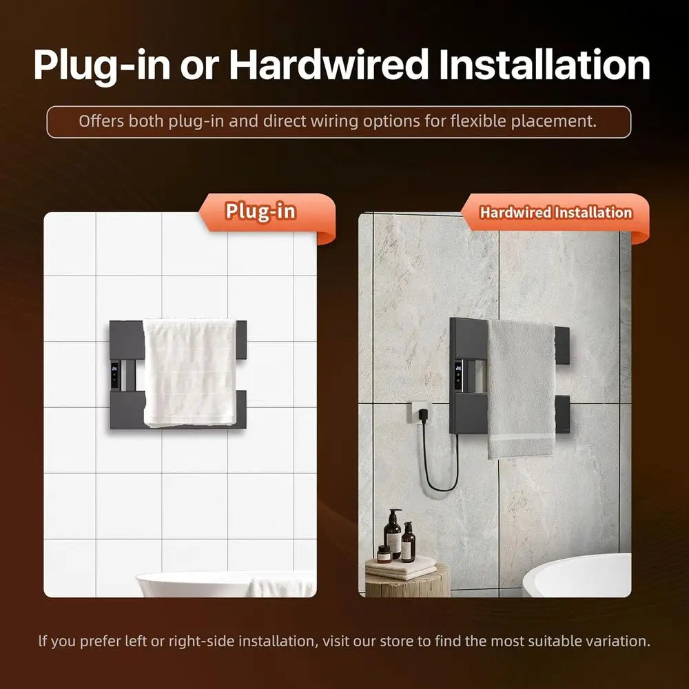 Electric Heated Towel Warmer Rack