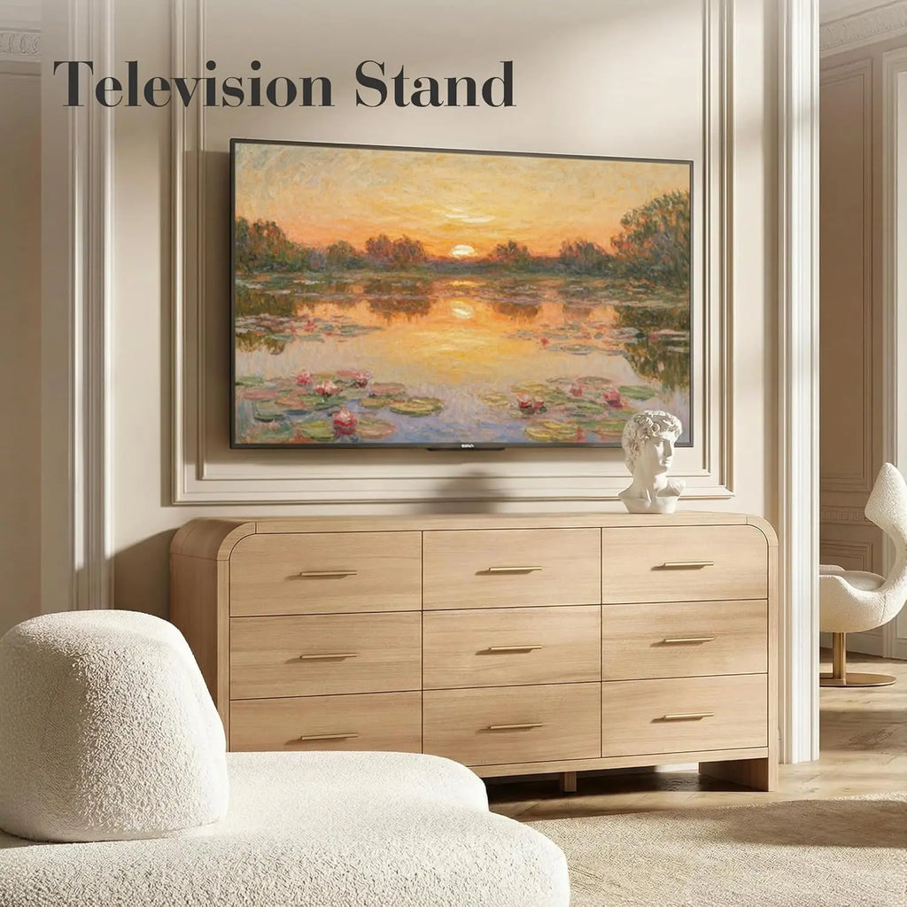 9-Drawer Dresser 63" Wide