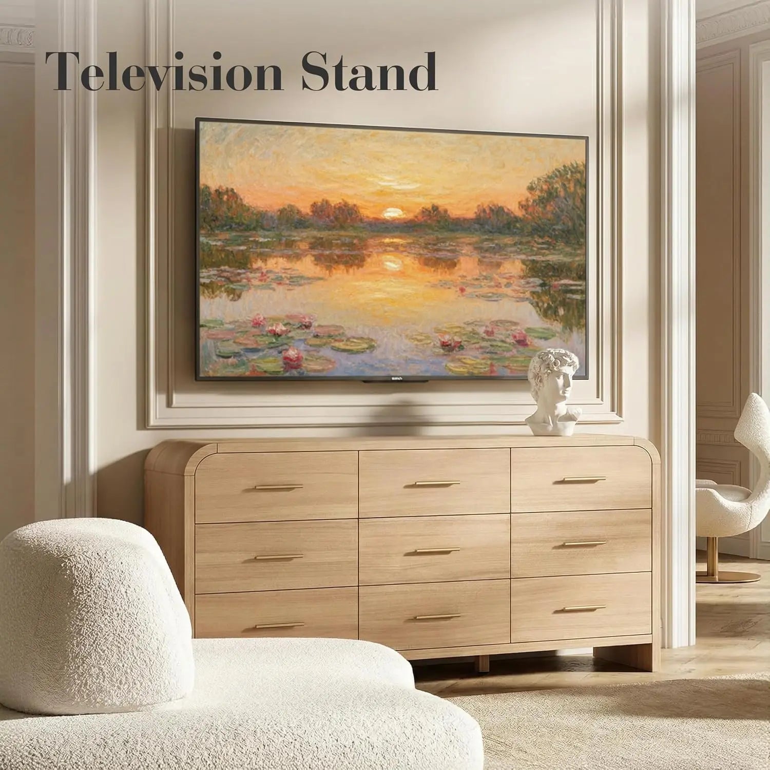 9-Drawer Dresser 63" Wide