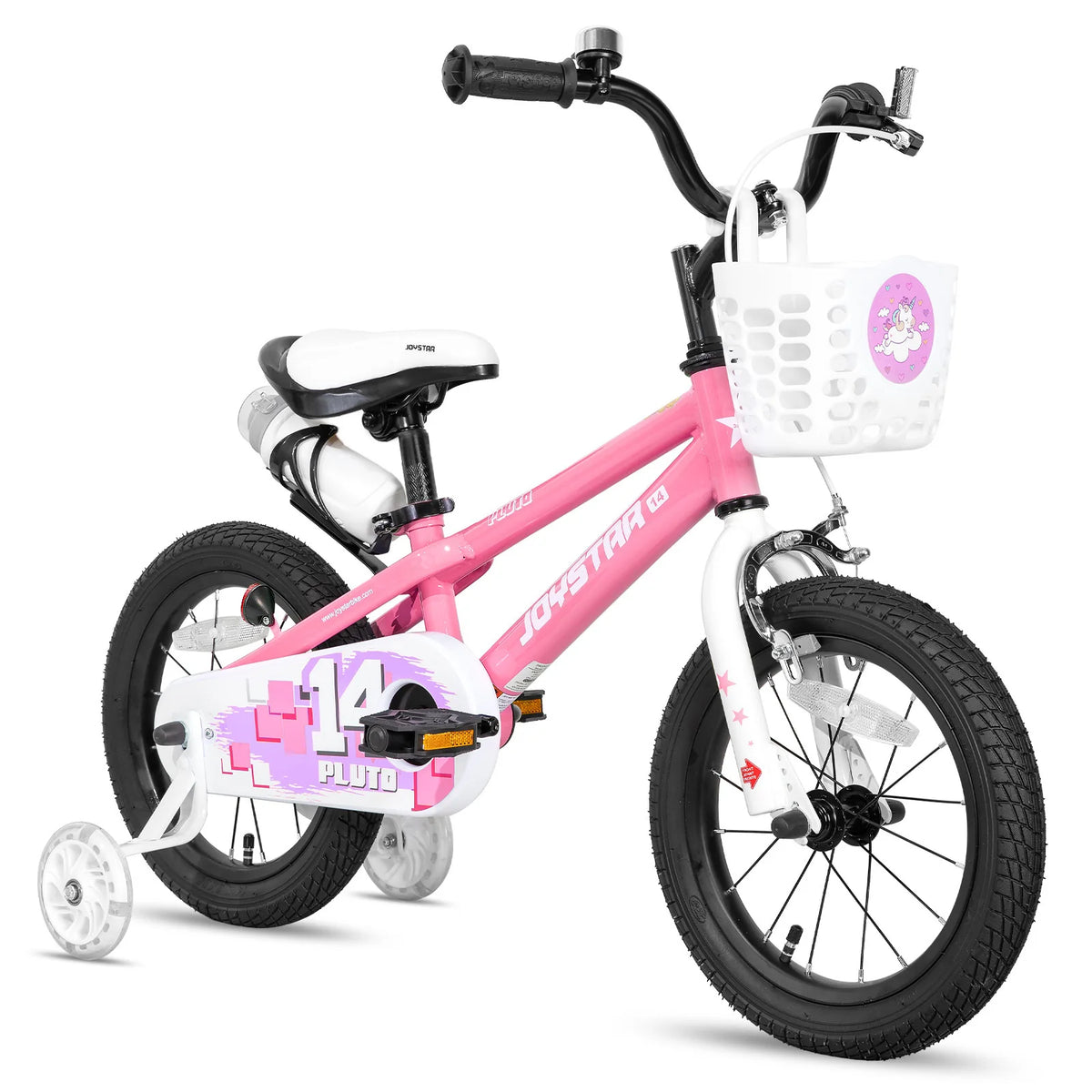 Kids' Bicycle 12-20"/Light-Up Training Wheels