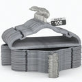 100 Pack Velvet Hangers
