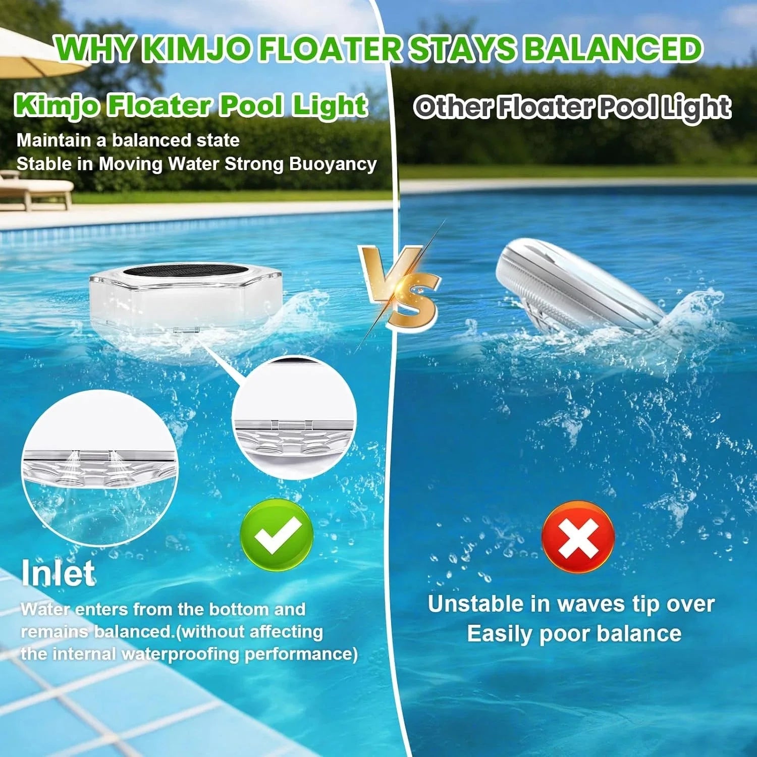 Solar Floating Pool Lights
